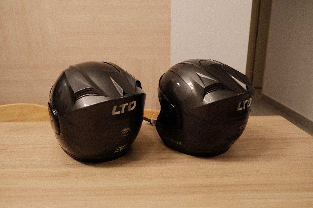 LTD A VENT ORIGINAL HELMET COMBO HARGA 2BIJI RM128 Motorbikes