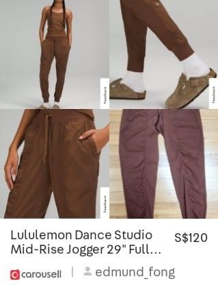 Lululemon Dance Studio Mid Rise Jogger