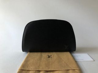 LV BLACK EPI COSMETIC POUCH