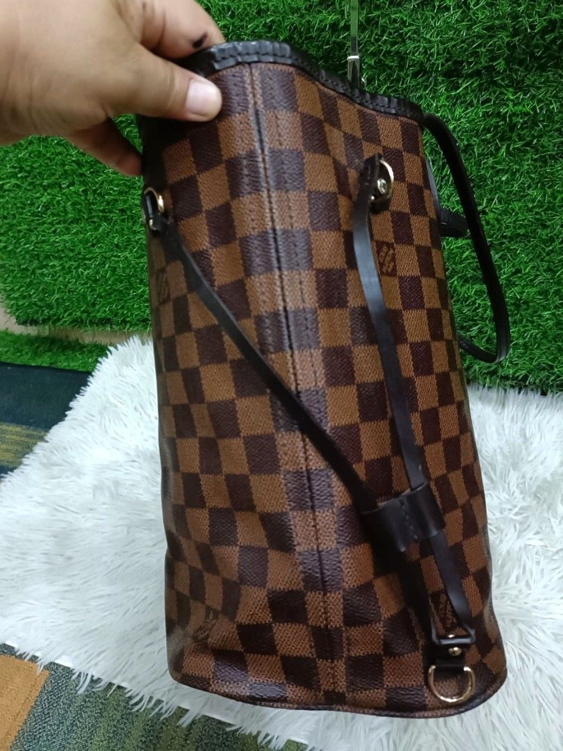 Used Louis Vuitton Neverfull Mm Damier - 40 For Sale on 1stDibs  neverfull  mm preloved, louis vuitton damier neverfull mm, damier mm