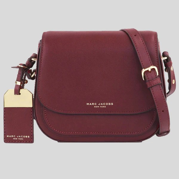 Marc Jacobs Mini Rider Flap Crossbody Bag Pomegranate, Luxury, Bags ...