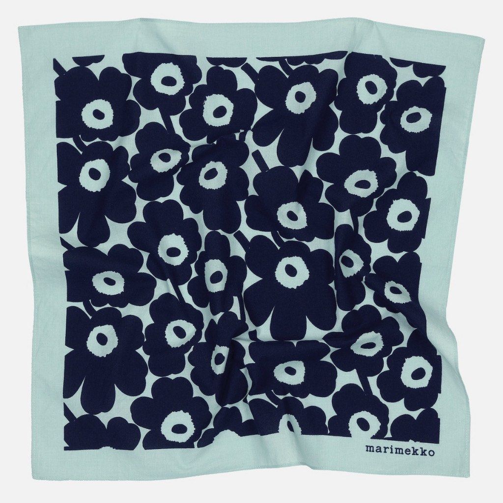 全新品）Marimekko 方巾, 她的時尚, 手錶及配件, 絲巾在旋轉拍賣