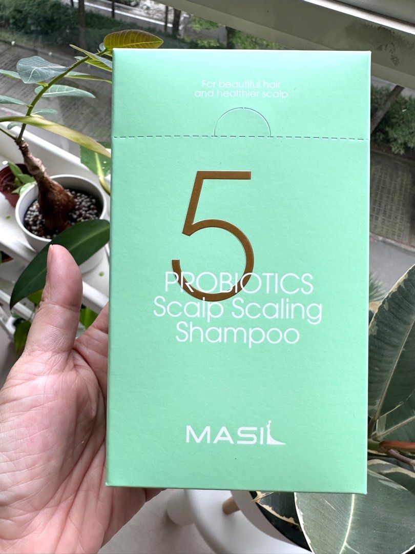 Masil 5 Probiotics Scalp Scaling Shampoo 8ml x 20ea, Beauty & Personal ...