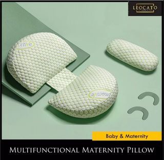 Maternity Pregnant Nursing Baby Feeding Waist Side Bamboo Sleeping Pillow & Belly Support