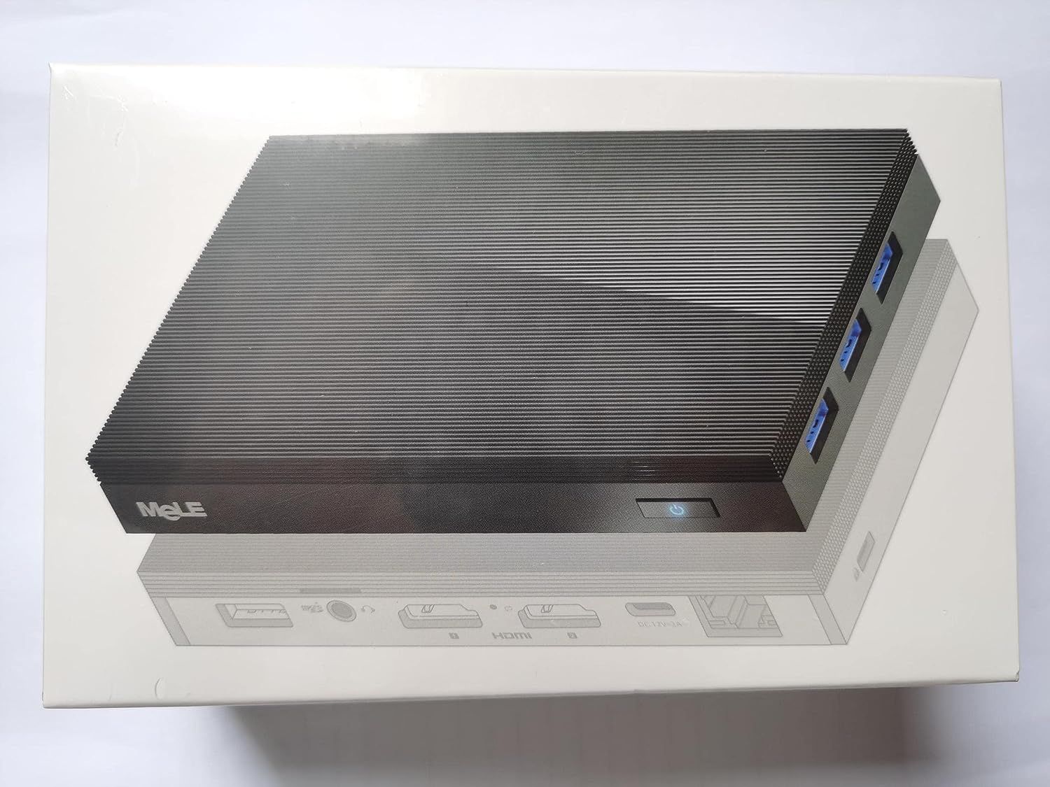 WEIDIAN Fanless Mini PC Industrial Win 11 Pro Celeron J4125 8GB RAM