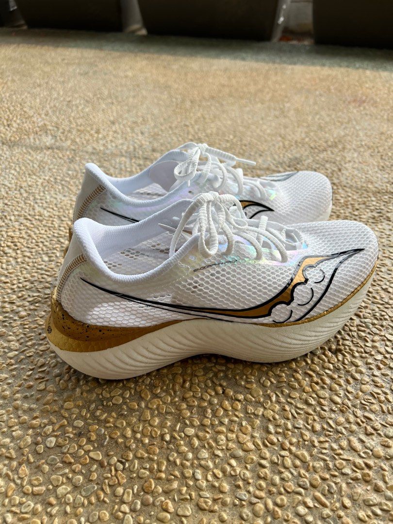 Men Saucony Endorphin Pro 3 White Gold