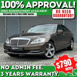 Mercedes-Benz S-Class S300L Sunroof Auto