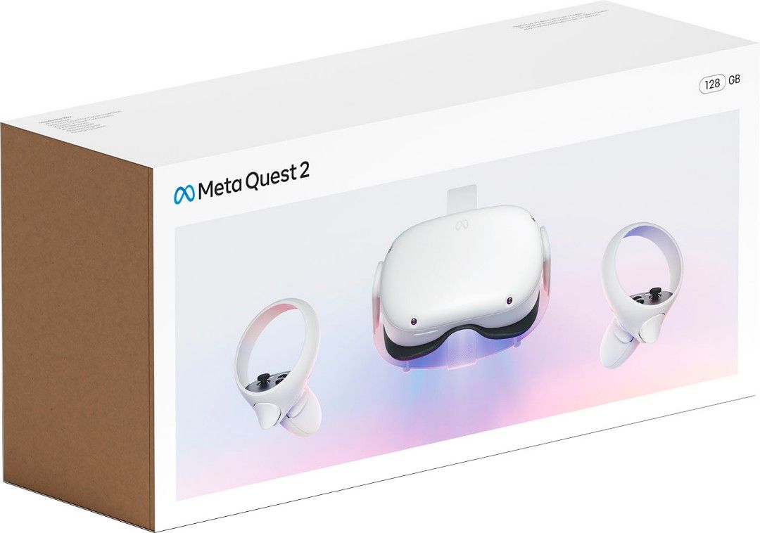Meta Quest 2 128GB VR 虛擬實境遊戲, 電腦＆科技, 電腦周邊及配件
