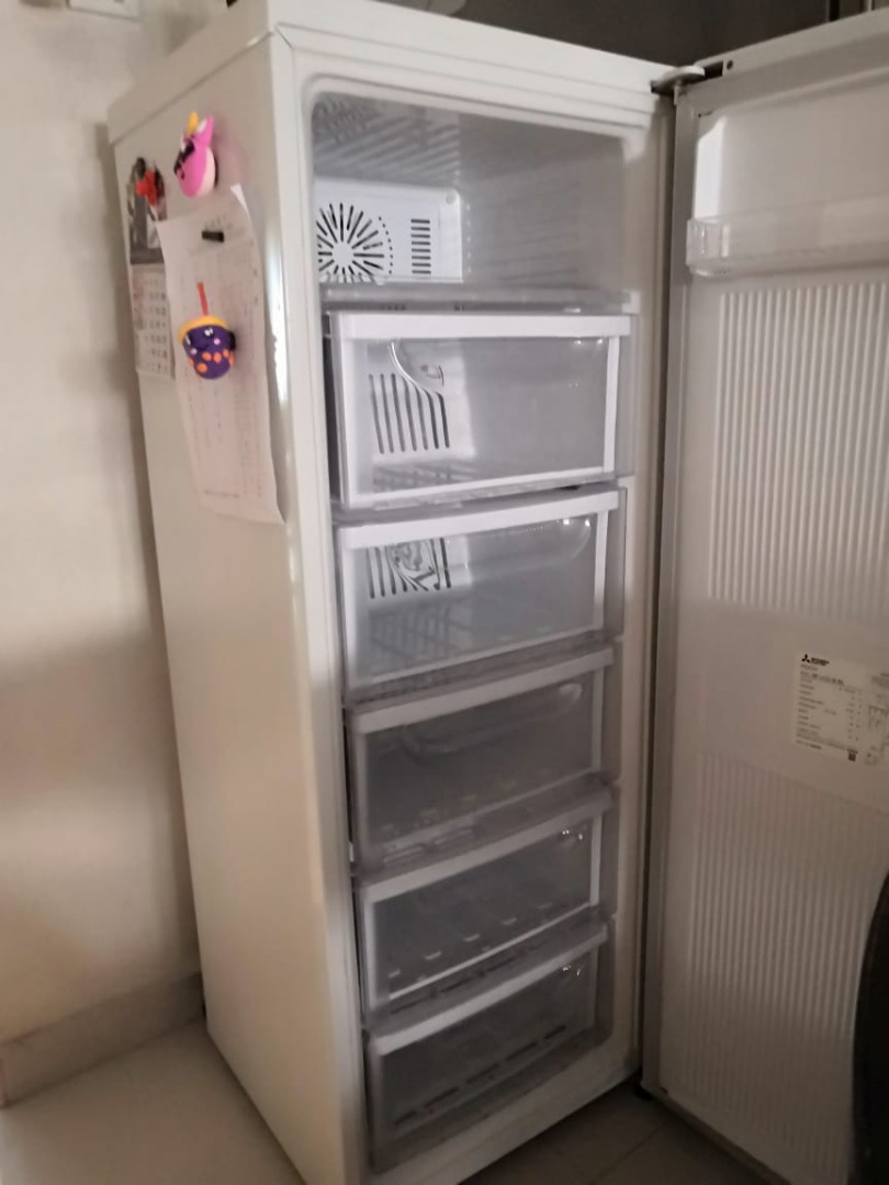 Mitsubishi MF Upright Freezer, TV & Home Appliances, Kitchen Appliances