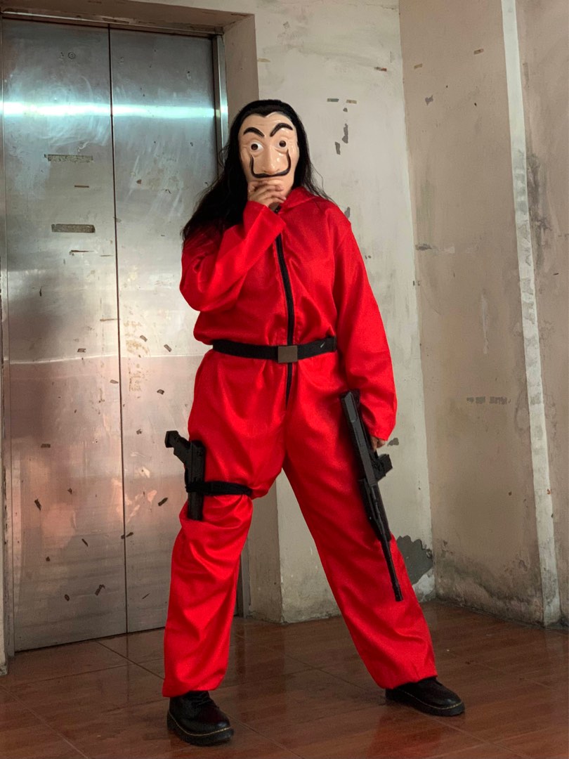 Money Heist Halloween Costume Hobbies Toys Toys Games on