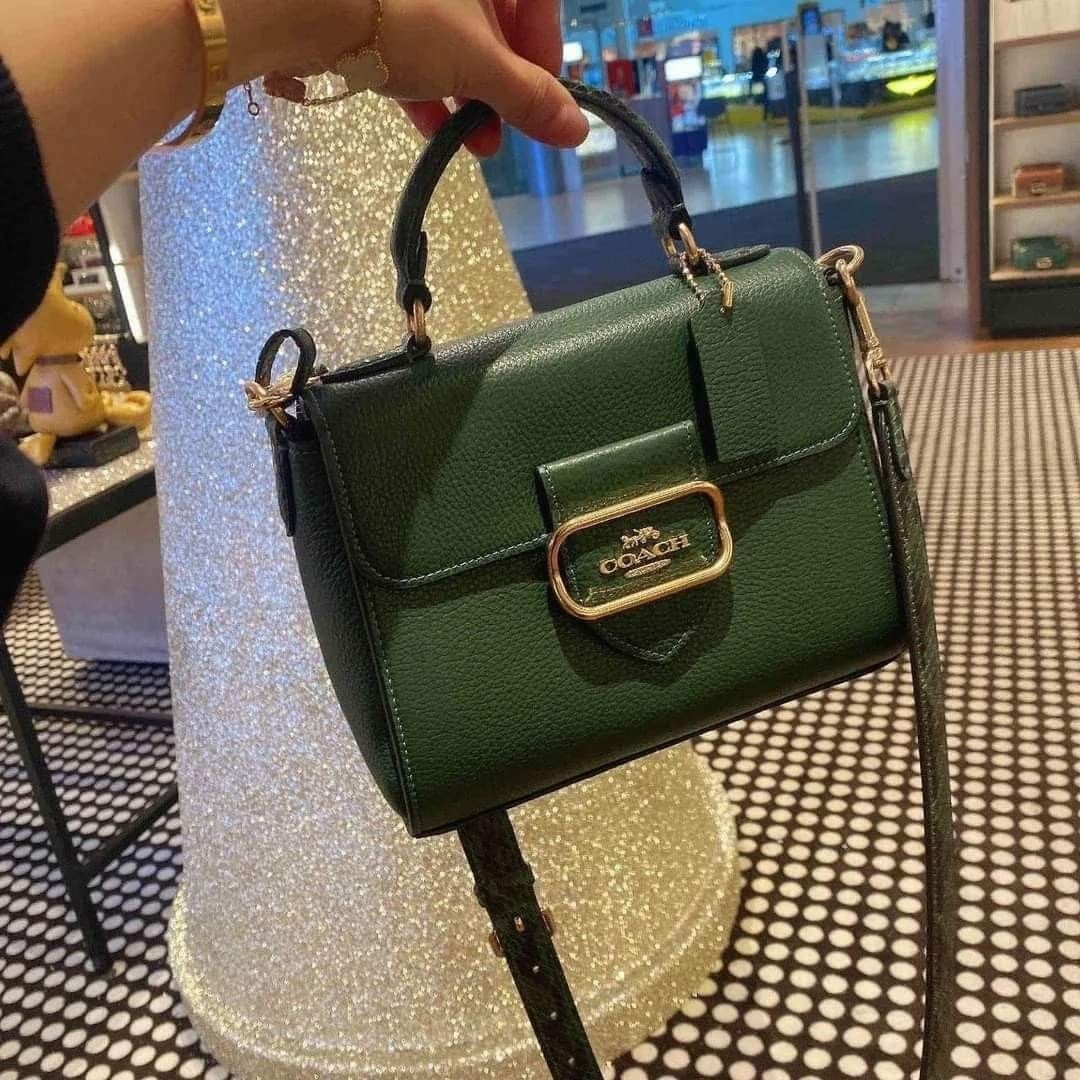 TOP HANDLE SATCHEL IN SIGNATURE CANVAS, Luxury, Bags & Wallets