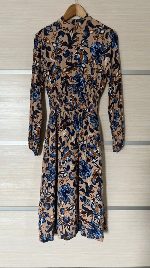 M&S Collection Blue Shirt Dress, Women's Fashion, Dresses & Sets, Dresses  on Carousell