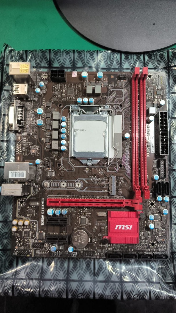 MSI B250M G1 GAMER MOTHERBOARD INTEL LGA1151 7th/6th Gen DDR4 M.2 MATX