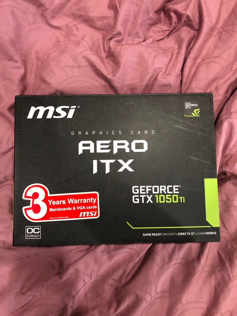Msi geforce gtx 1050 ti aero itx oc 2025