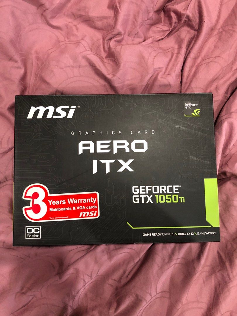 Msi geforce gtx new arrivals 1050 ti aero