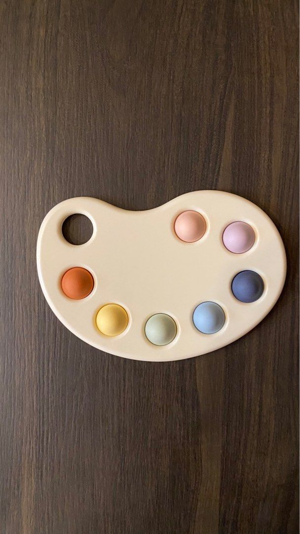 Silicone Paint Palette