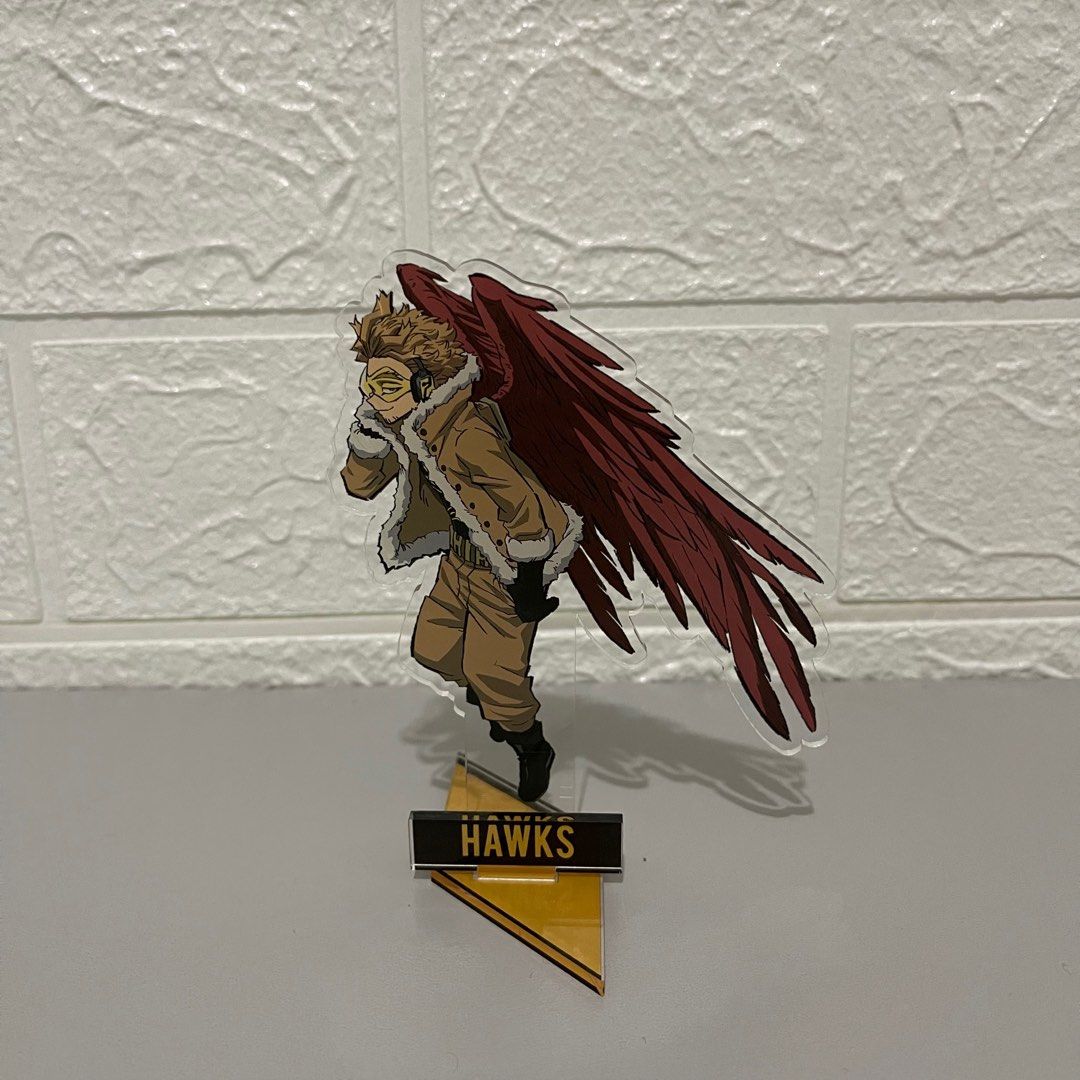 My Hero Academia Hawks Acrylic Standee, Hobbies & Toys, Memorabilia ...