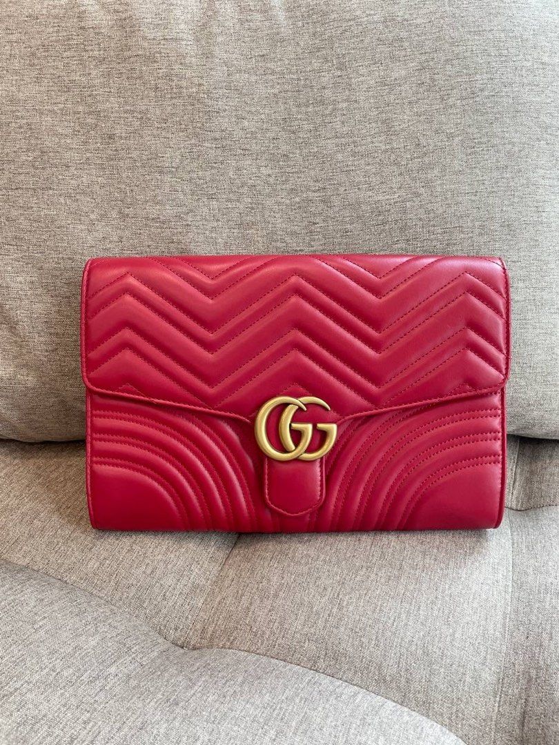 Gucci leather clutch on sale