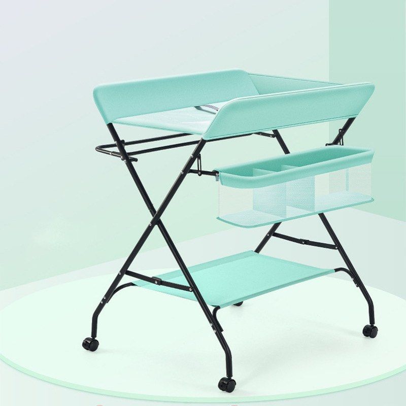 Newborn Baby Foldable Diapers Changing Table Folding Type Pampers