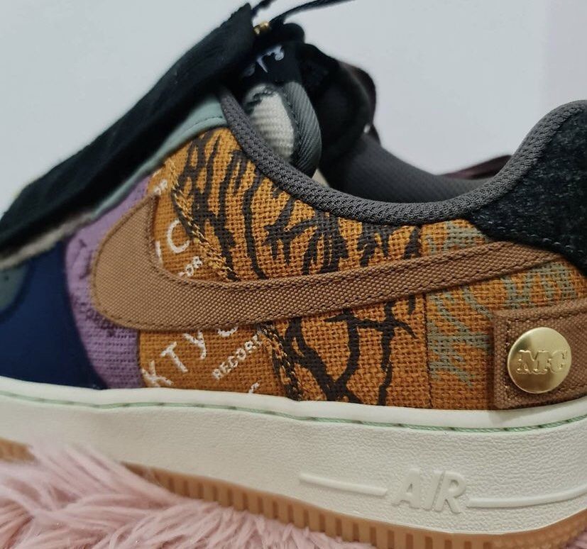 Nike air force cheap one low travis scott