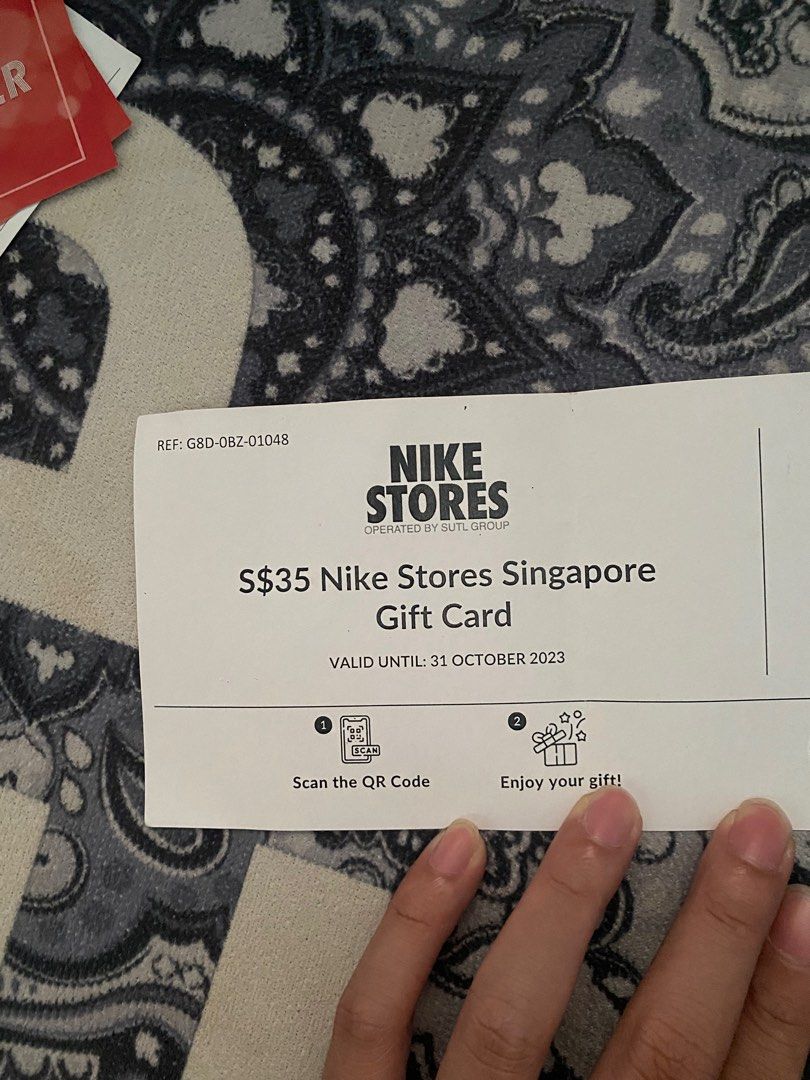 nike store voucher