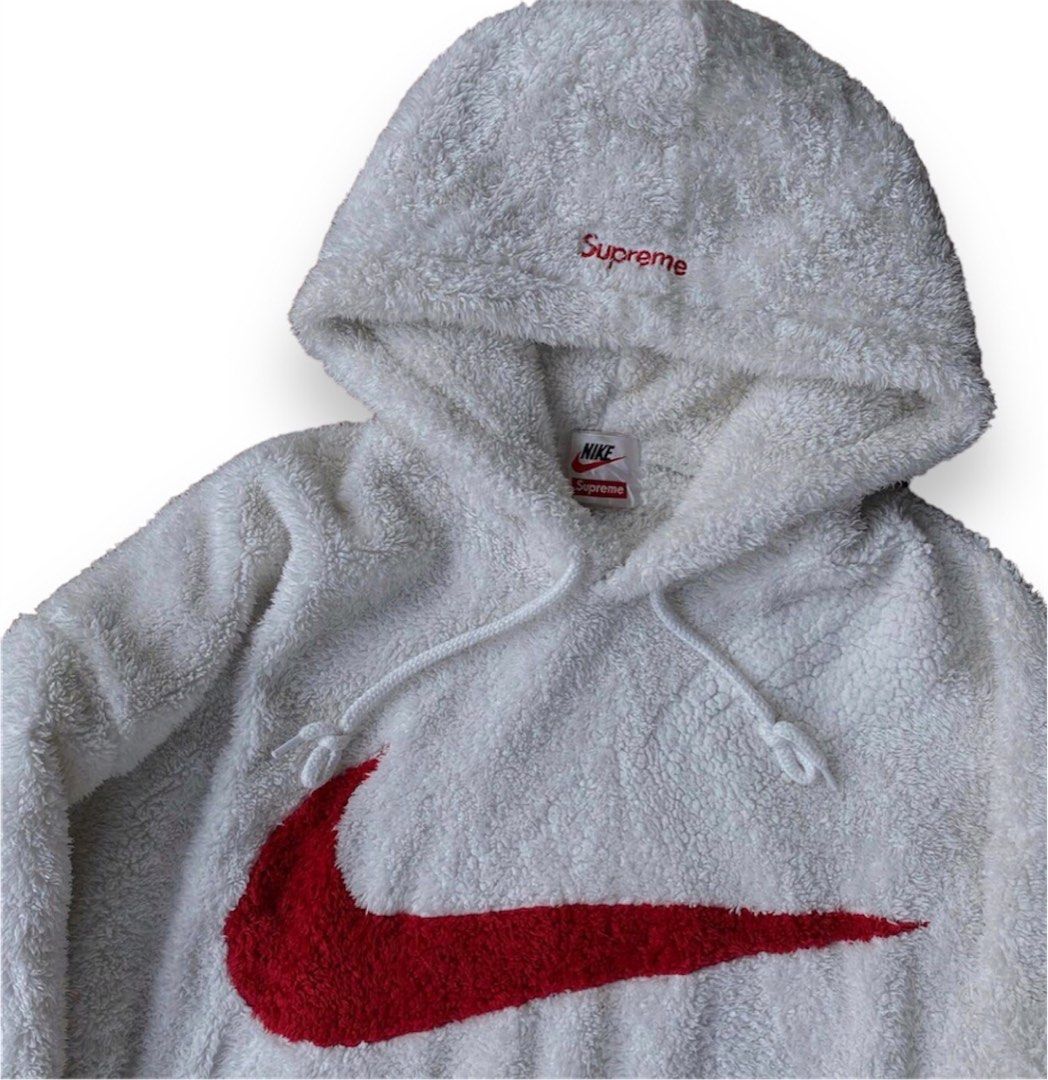 Supreme sherpa hoodie store