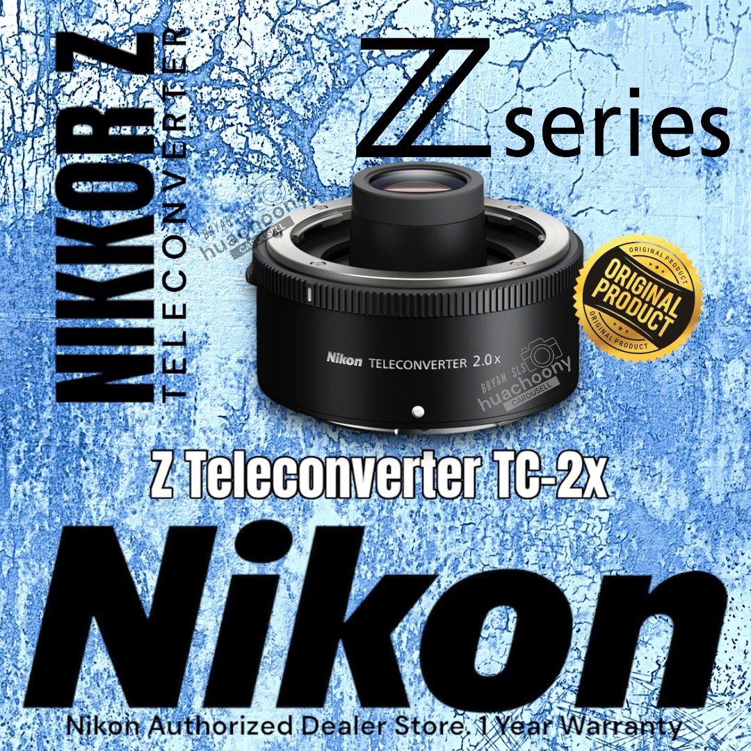 Nikon Z Teleconverter TC-2x Z 2x TC2X TC 2X, Photography