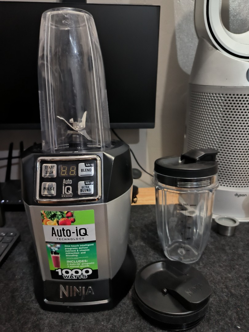 Ninja Nutri Blender Pro with Auto IQ, TV & Home Appliances, Kitchen  Appliances, Juicers, Blenders & Grinders on Carousell