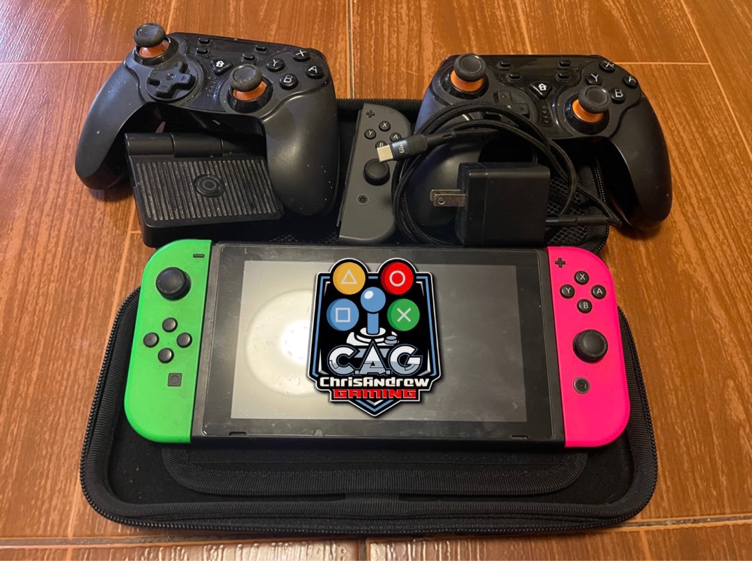 NINTENDO SWITCH V1 UNPATCHED JAILBREAK 256GB, Video Gaming, Video Game Consoles, Nintendo on