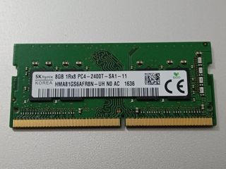 NOTEBOOK DDR4 RAM 手提電腦記憶體 SKhynix korea 8GB 1RX8 PC4 2400T SA1 11