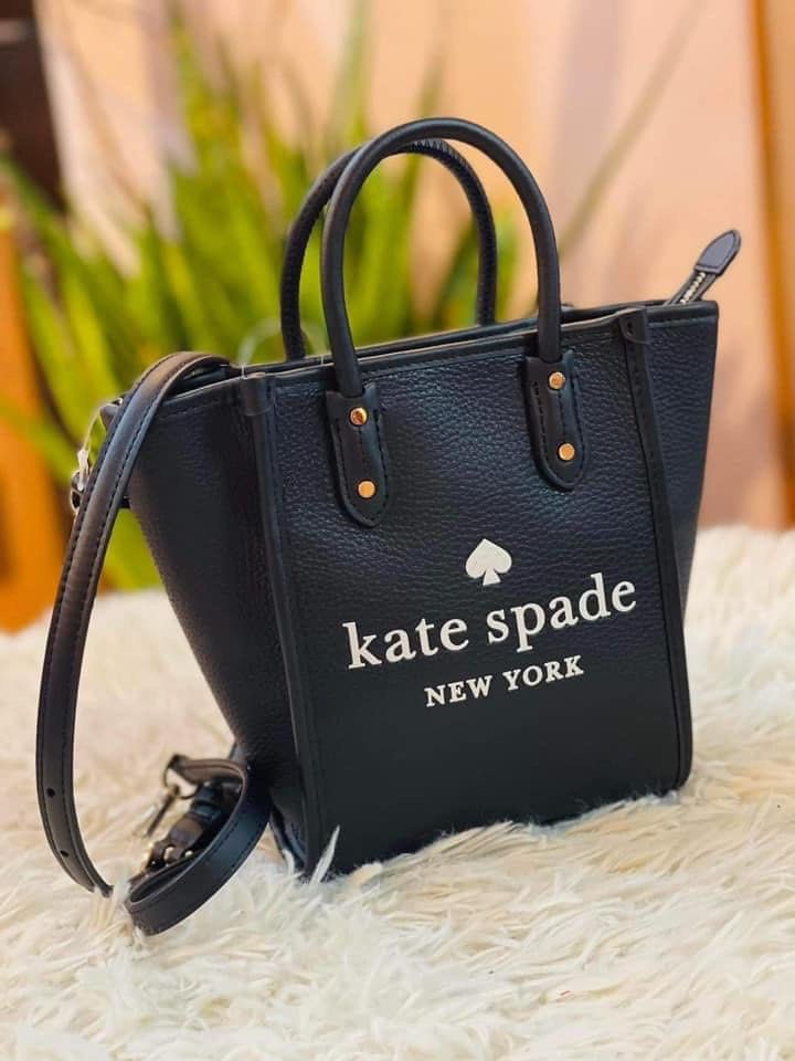 💯ORIGINAL KATE SPADE MINI ELLA BLACK (Category: Luxury Bags & Wallets) located in Quezon City. Submitted by ashongsstore (Listing ID 1254351443, Image 1). Description: Mini size ♠️KATE SPADE COLLECTION♠️ 🇵🇭ONHAND🇵🇭 ‼️Please look at our pictures as that is exactly what you are purchasing‼️ 10000% Original Not REPLICA, OEM, TOP GRADE QUALITY, AUTHENTIC QUALITY or Any other Terms to DENOTE FAKE! 😎 . Guaranteed ORIGINAL AND BRANDNEW or TRIPLE y
