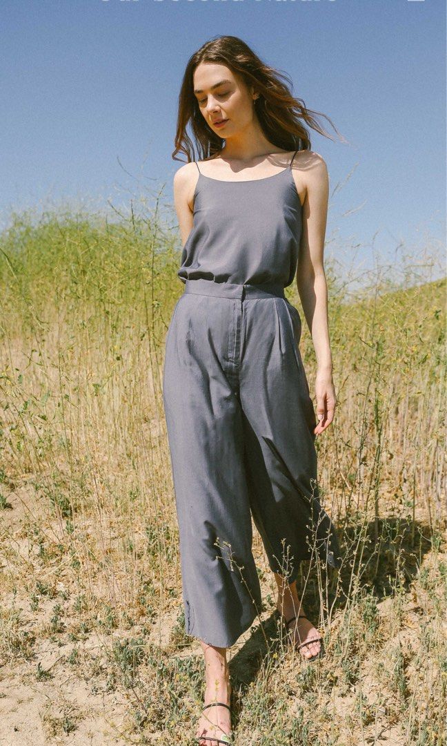 Rayon Wide-legged Pants - Our Second Nature