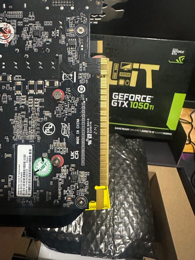 PALIT GTX 1050Ti, Computers & Tech, Parts & Accessories, Computer Parts ...