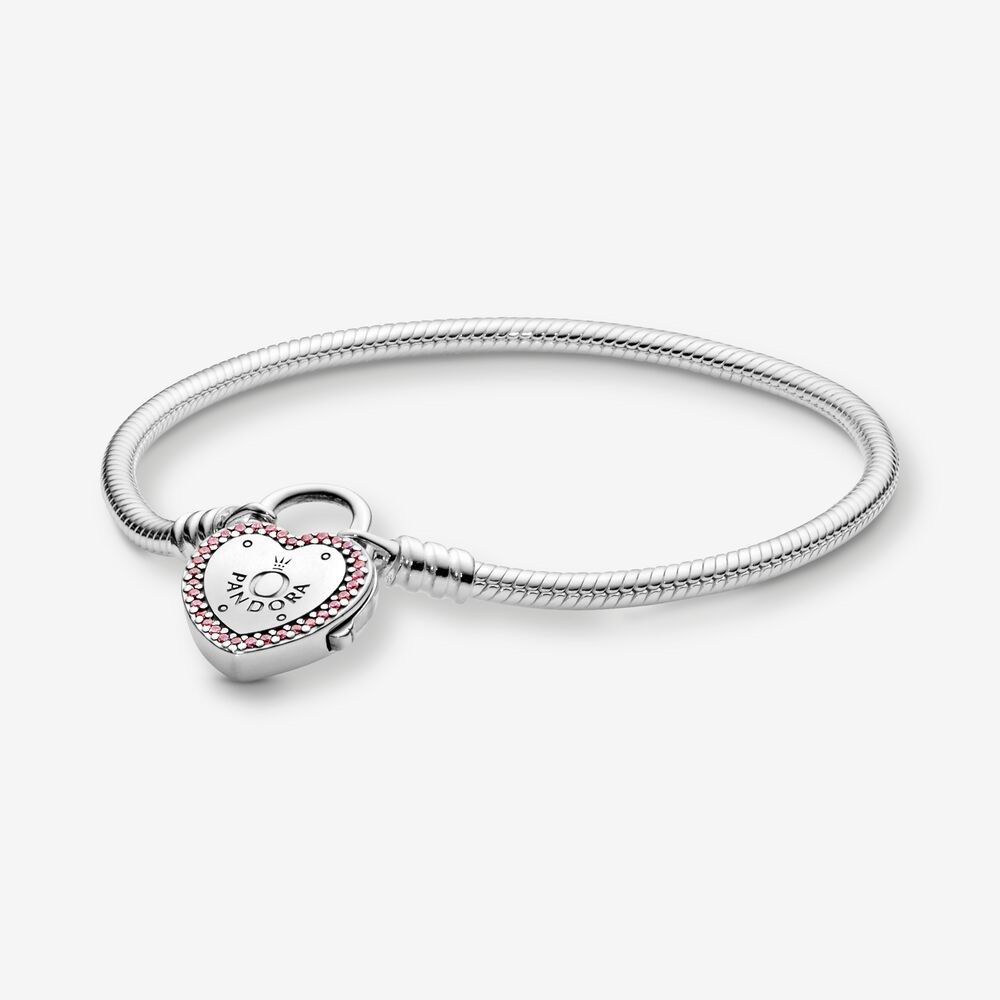 Pandora heart 2024 padlock bracelet