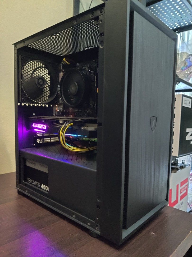 PC GTX 1660 SUPER RYZEN 5 2600 4GB RAM DDR4 240GB SSD