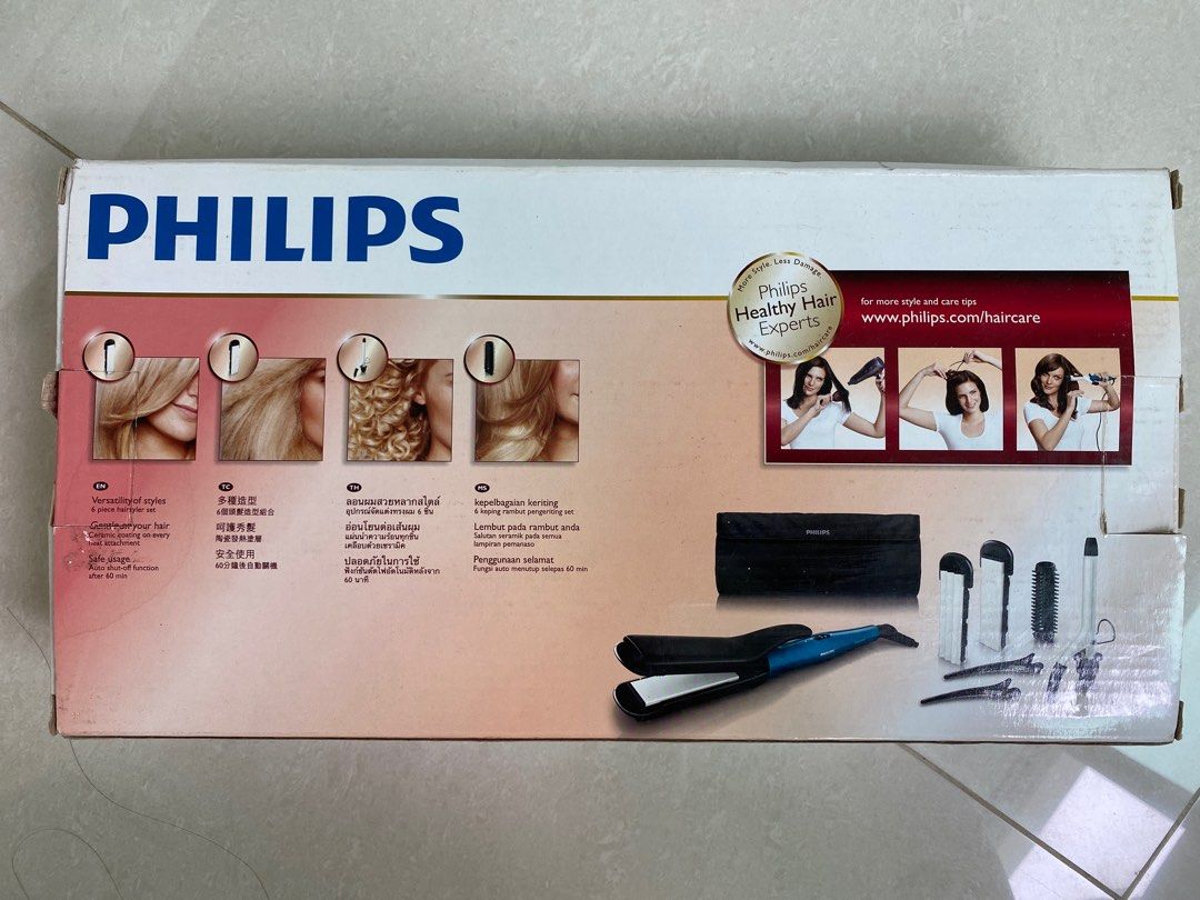 Hair Crimper Philips In Hair Styler Philips Hair Styling Set Women