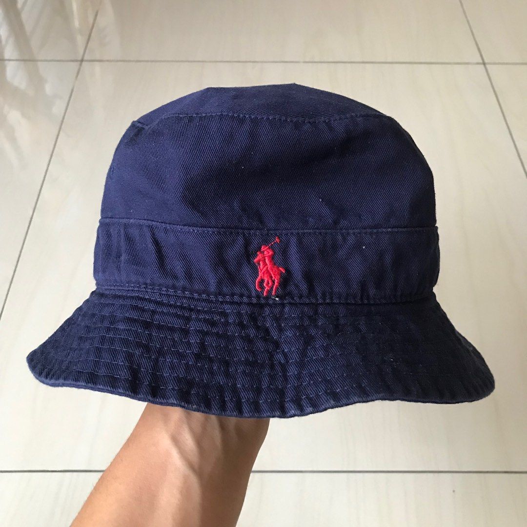 Navy blue clearance polo bucket hat