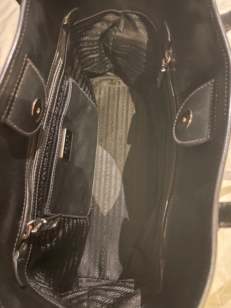 Black tote bag clearance with silver hardware