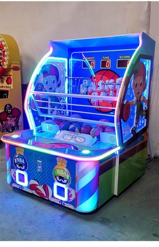 PRE ORDER Mini Basketball Arcade (Category: Kids Toys) located in San Pablo. Submitted by ablpsports (Listing ID 1254342286, Image 2). Description: Mini Basketball Arcade Php182,000 ▶️NOTE: Pre-order basis!!! Estimated time of arrival: 45-60 days ▶️Product details: ✔ Product Name: indoor sport basketball arcade game machine basketball hoop machine for two players for kids ✔ Material: Metal+Plastic ✔ Function: for carnival, game center, amusement 