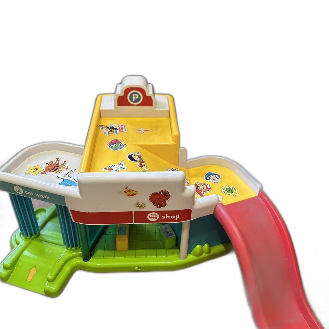 Preloved happyland elc garage set sounds Toys Collectibles