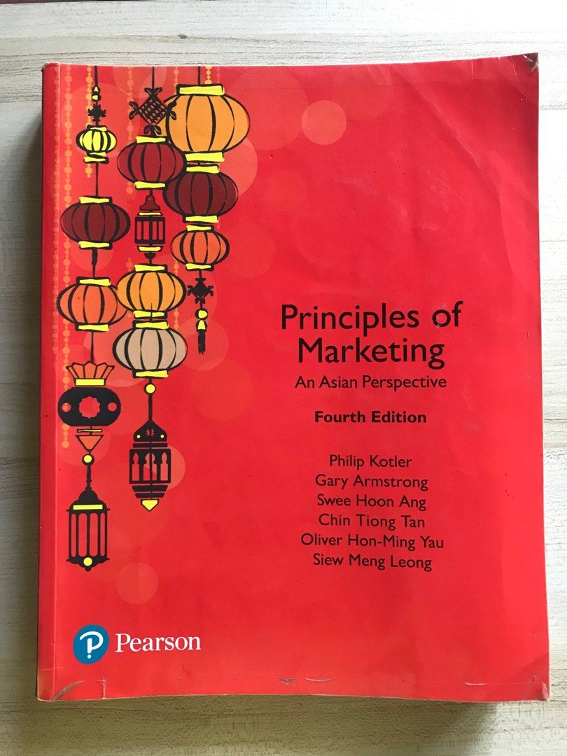 Principle of marketing hobbies toys books magazines textbooks on