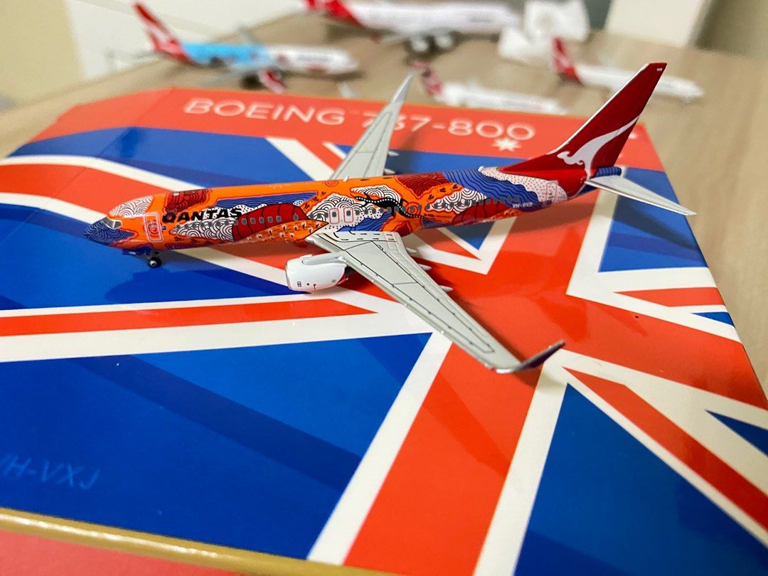Toy qantas plane
