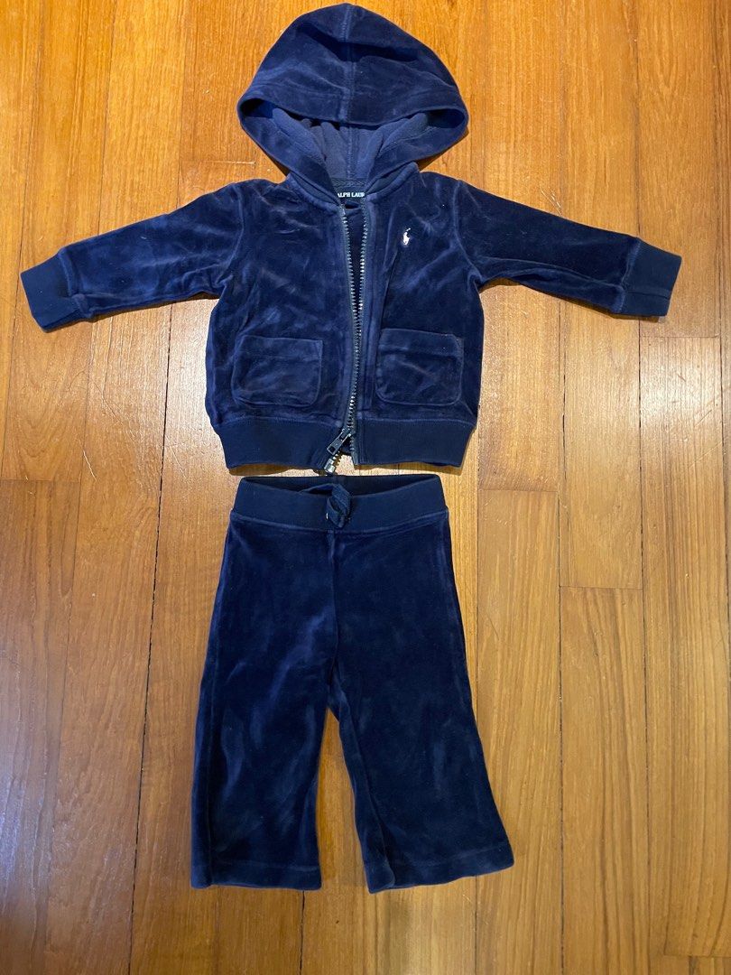 Ralph lauren velour hoodie sale