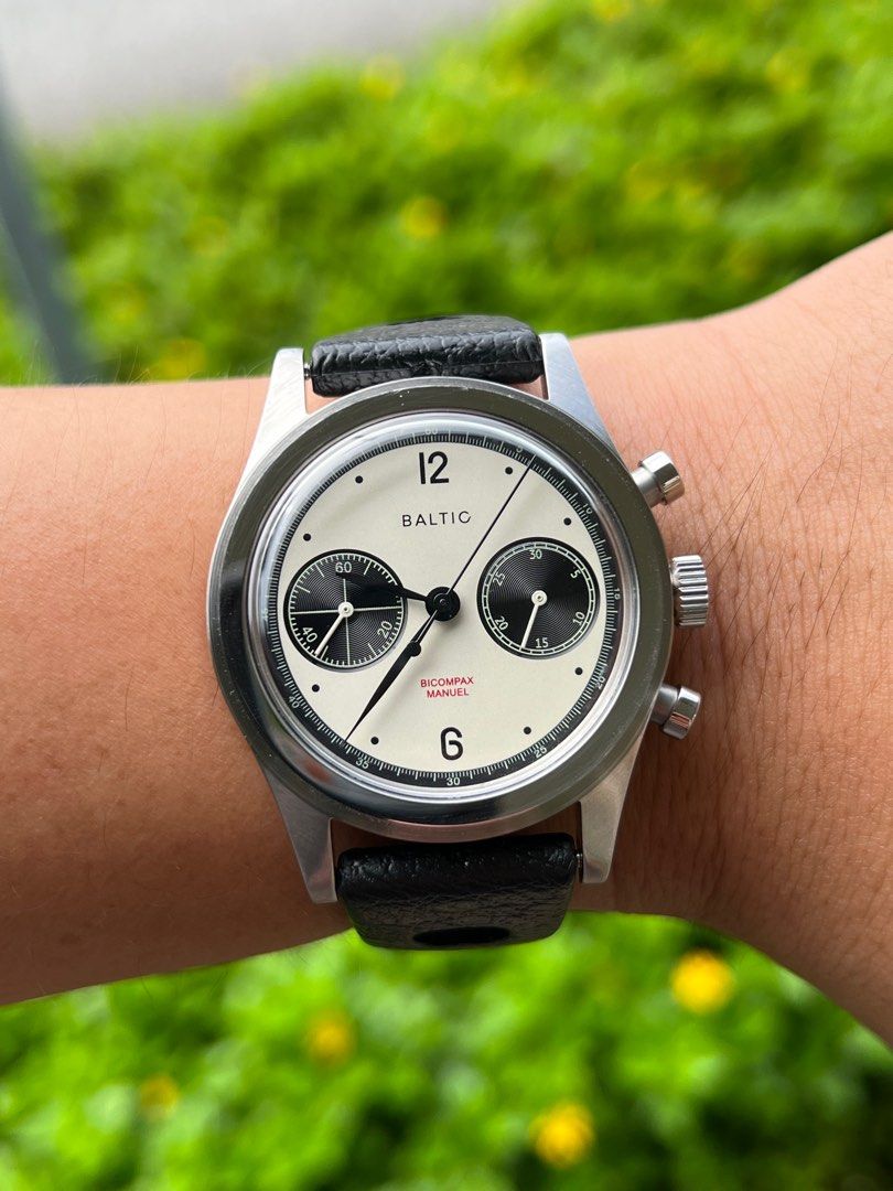 RARE Baltic Bicompax Bi Compax Panda Protoype Limited Edition