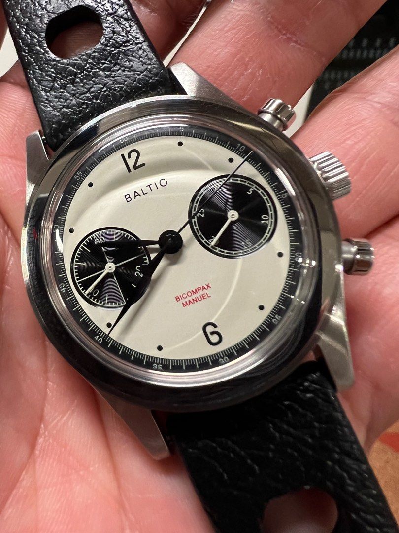 RARE Baltic Bicompax Bi Compax Panda Protoype Limited Edition