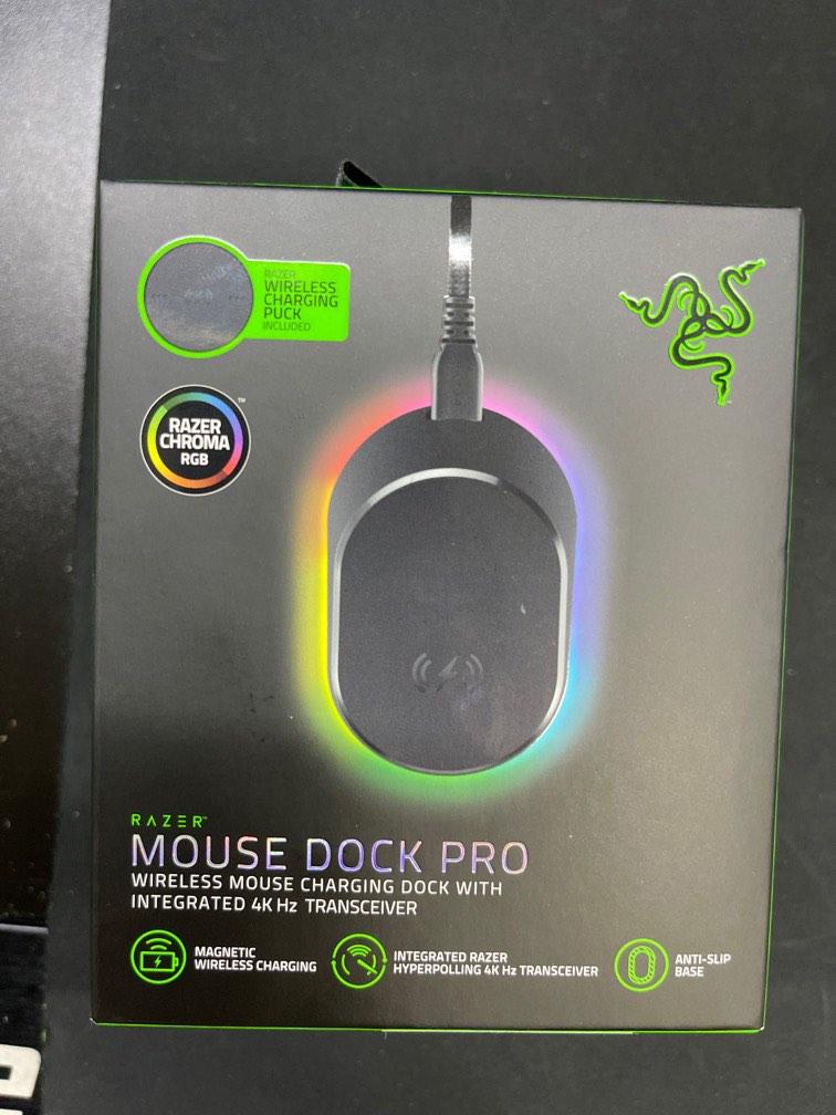 Razer Mouse Dock Pro, 電腦＆科技, 電腦周邊及配件, 電腦滑鼠及相關產品 Carousell