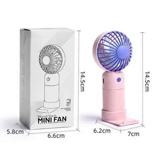 🌟Reseller：99
New Handheld Small Fan USB Rechargeable Pocket Fan with Moblie Phone Holder Desktop usb charging Fan Outdoor Travel Camping Air Cooler 🔥🔥🔥
🌟Hand/Desk/ with CP Stand
🌟