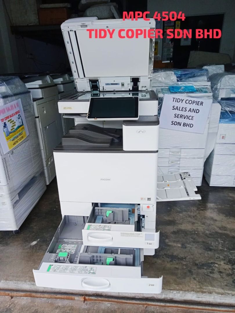 Ricoh MPC 4504 Digital Colour Copier Machine, Computers & Tech