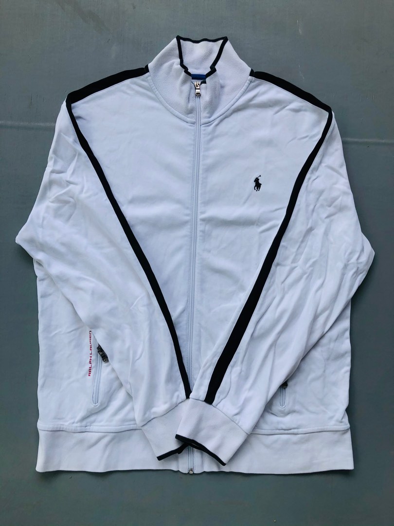 RL Cotton Interlock track jacket Men s Fashion Coats Jackets
