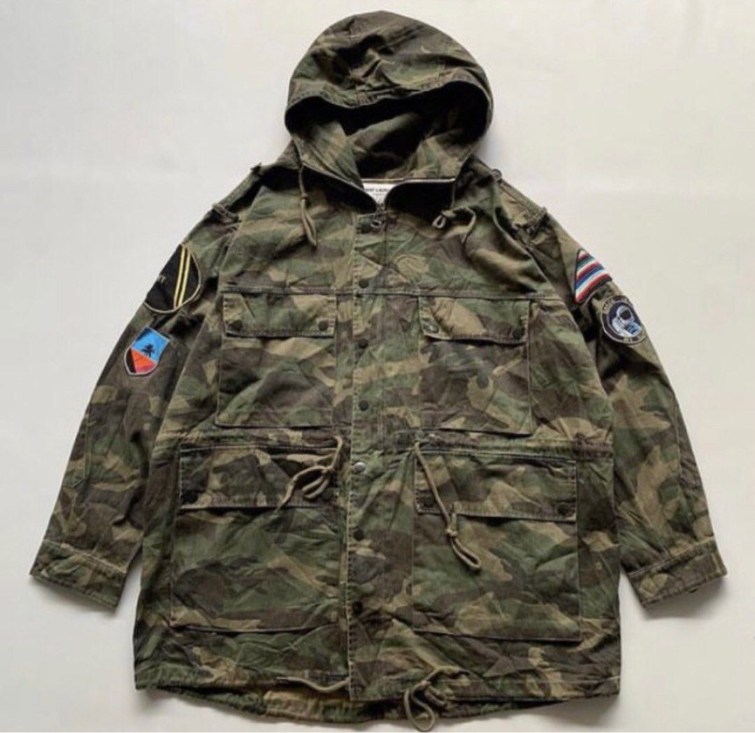 Saint laurent rocket parka store